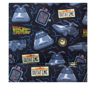 Mochila nylon 40th Anniversary Regreso al Futuro Loungefly 44cm