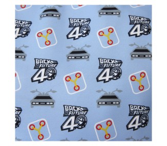 Mochila nylon 40th Anniversary Regreso al Futuro Loungefly 44cm