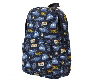 Mochila nylon 40th Anniversary Regreso al Futuro Loungefly 44cm