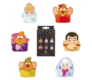 Llavero mini mochila Mystery Cenicienta Disney Loungefly surtido