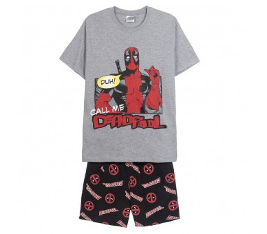 Conjunto pijama Deadpool Marvel adulto