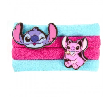 Blister 4 coleteros Stitch Disney