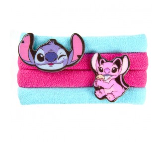 Blister 4 coleteros Stitch Disney