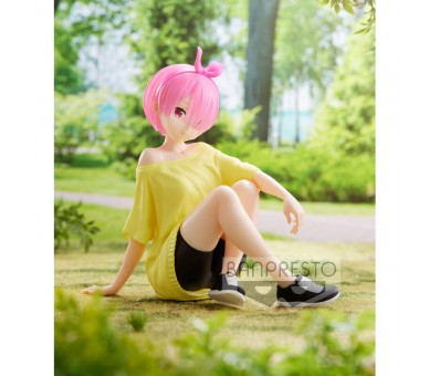 Figura Ram Training Syle Relax Time Re:Zero Starting Life in Another World 14cm