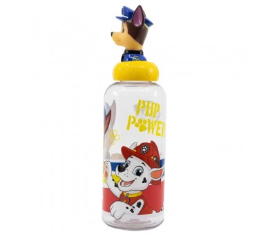 Botella figura 3D Pup Power Patrulla Canina Paw Patrol 560ml