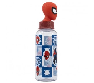 Botella figura 3D Arachnid Grid Spiderman Marvel 560ml