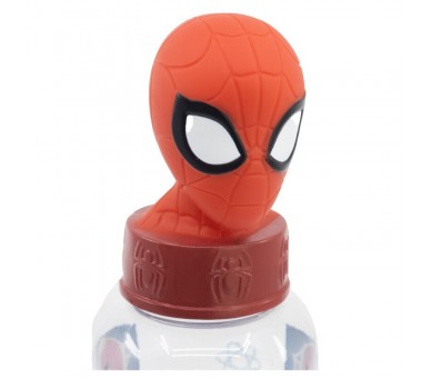 Botella figura 3D Arachnid Grid Spiderman Marvel 560ml
