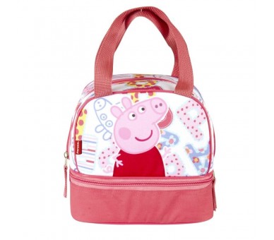 Bolsa portameriendas Lovely Peppa Pig