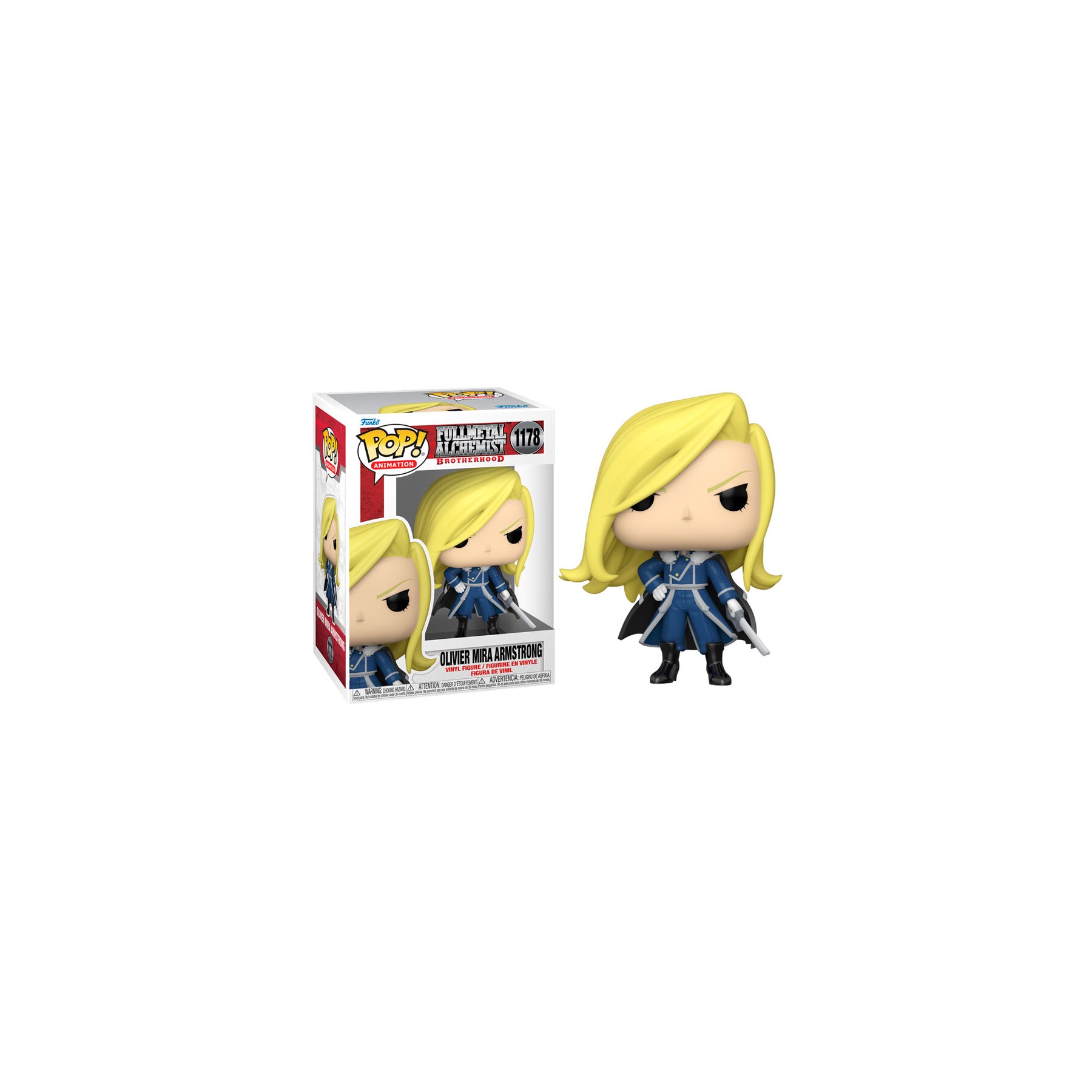 Figura POP Full Metal Alchemist Olivier Mira Armstrong