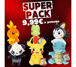 Pack oferta Peluches Pokemon