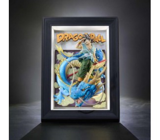 ST Dragon Ball Tamashii Art (Quadro): Son Goku / Dragon 28cm