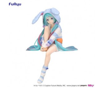 MF Hatsune Miku: Rabbit Ear Hood Pajama Blue 14cm