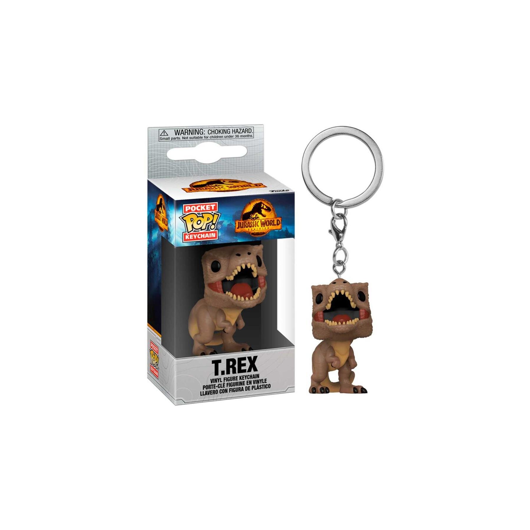 Llavero Pocket Pop Jurassic World 3 T-Rex