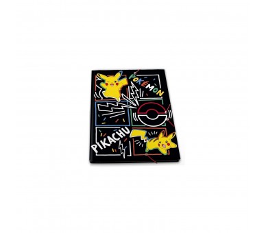 Carpeta A4 Pikachu Pokemon Solapas