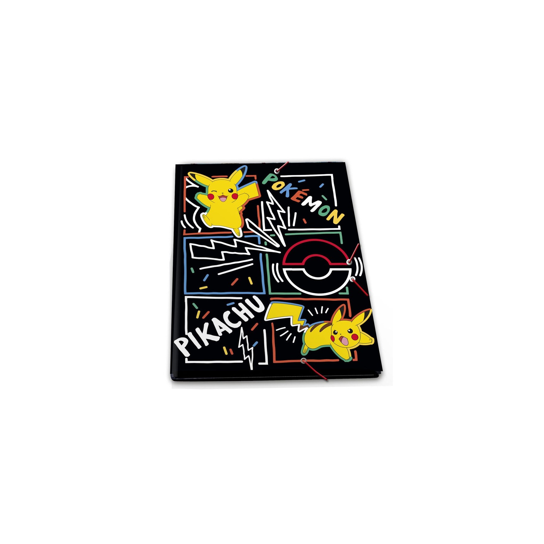 Carpeta A4 Pikachu Pokemon Solapas
