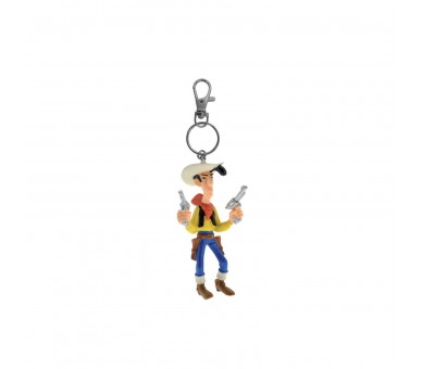 Llavero Lucky Luke 2 Pistolas