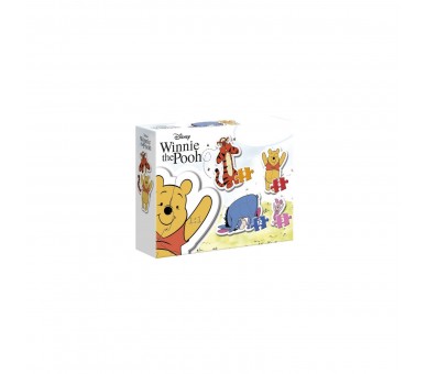 Puzzle My First Puzzle Winnie The Pooh Disney 3-6-9-12Pzs