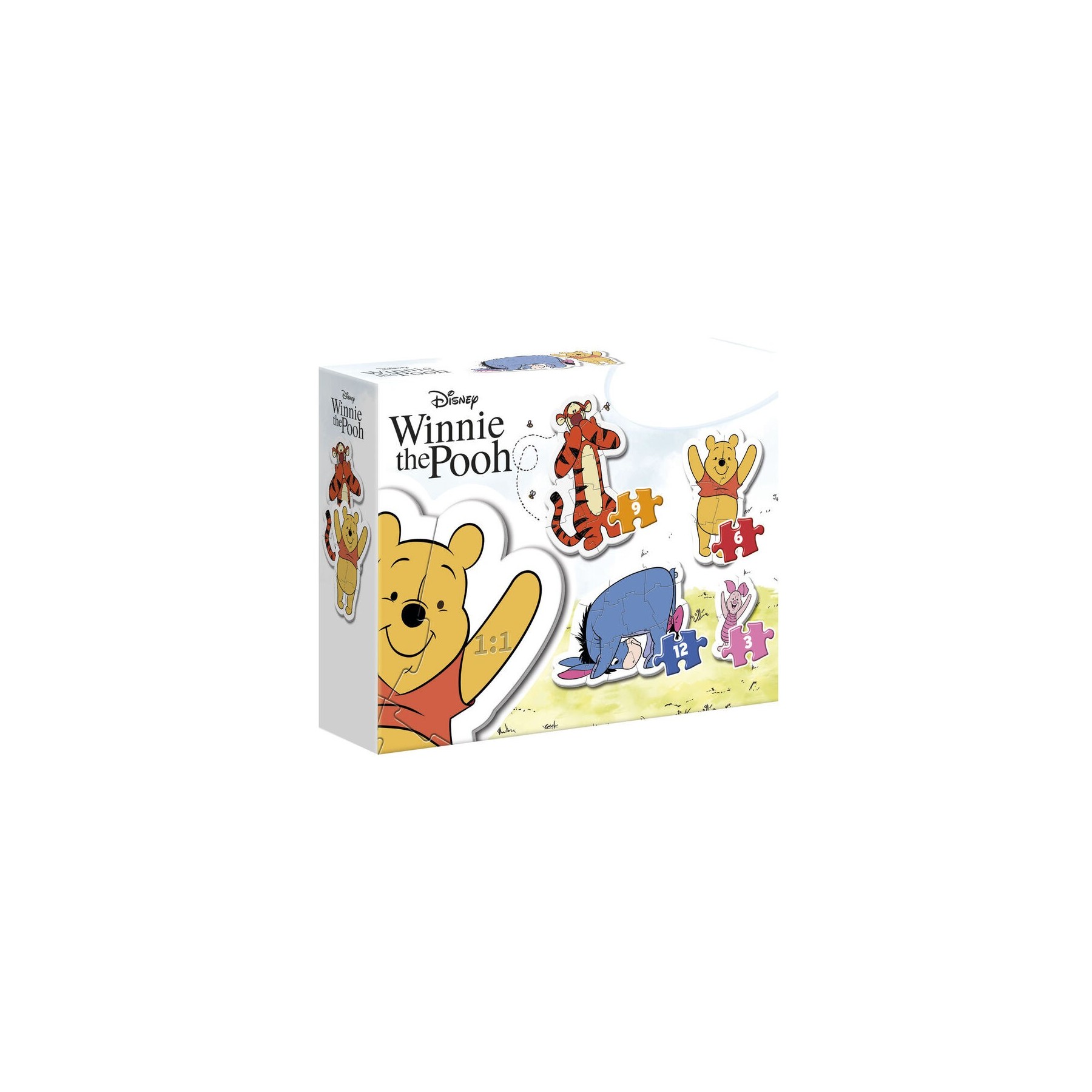 Puzzle My First Puzzle Winnie The Pooh Disney 3-6-9-12Pzs