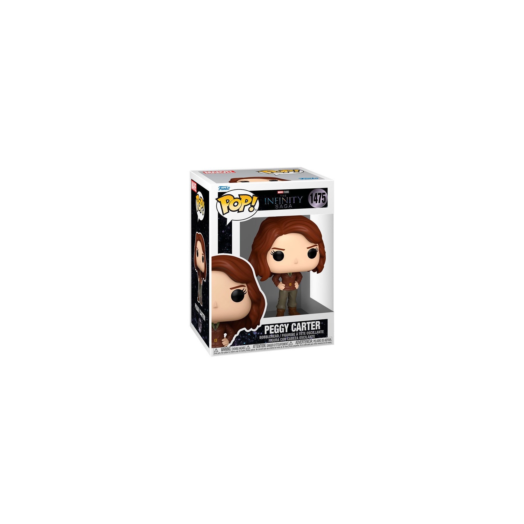Figura Pop Marvel Infinity Saga Peggy Carter