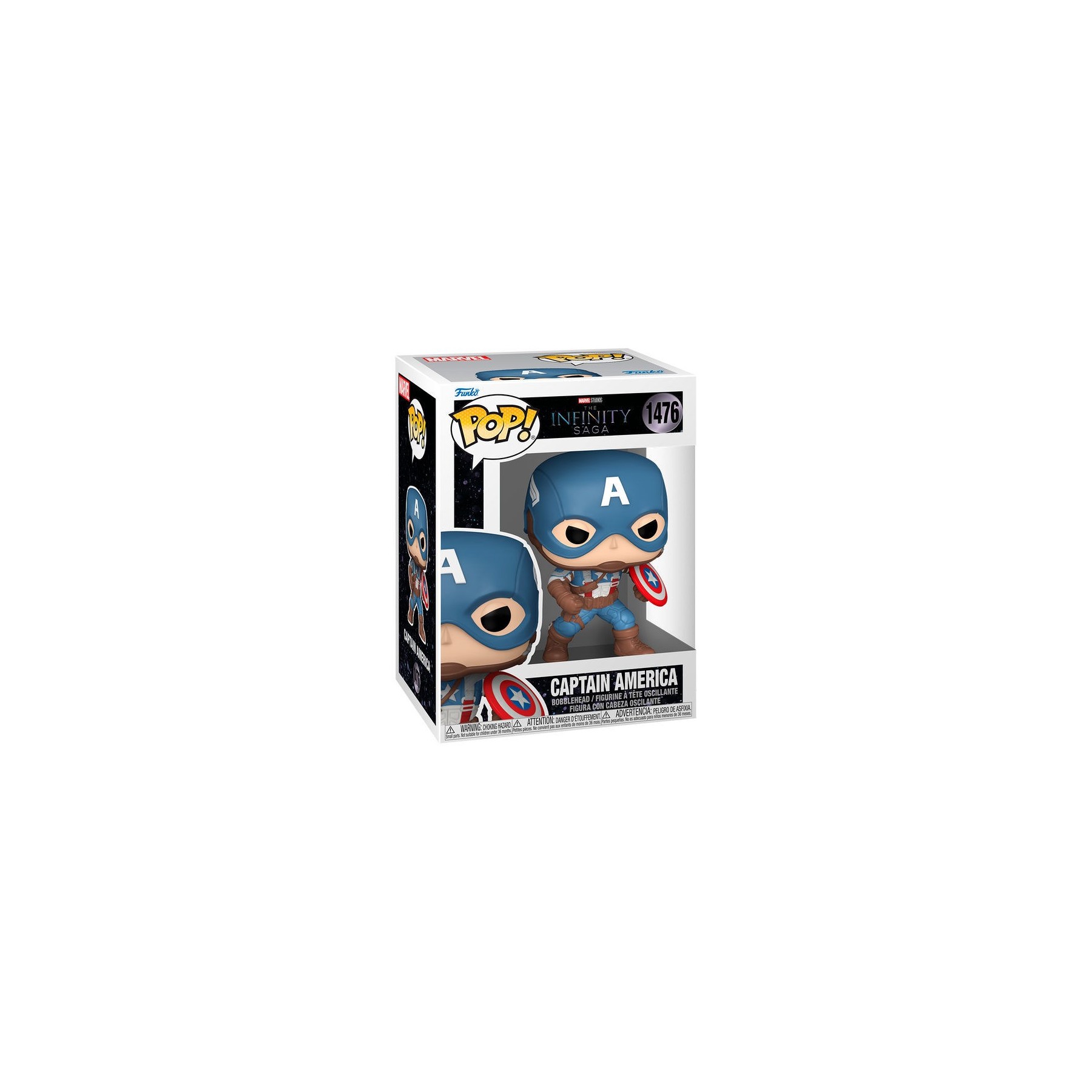Figura Pop Marvel Infinity Saga Capitan America
