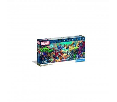 Puzzle Panorama Heroes Vs Villanos Marvel 1000Pzs