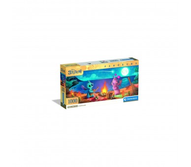 Puzzle Panorama Stitch Disney 1000Pzs