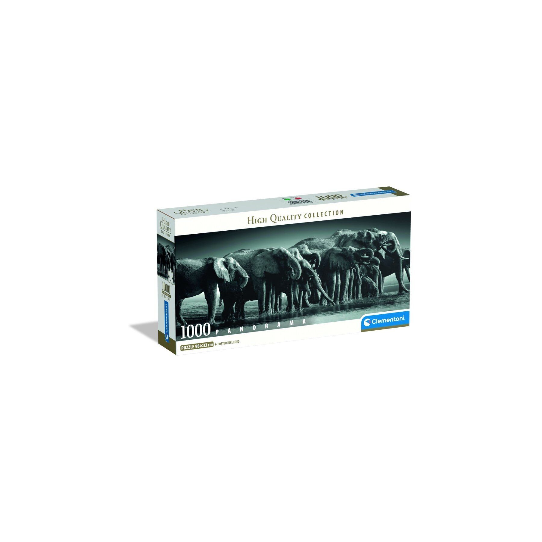 Puzzle Panorama Herd Of Giants High Quality 1000Pzs