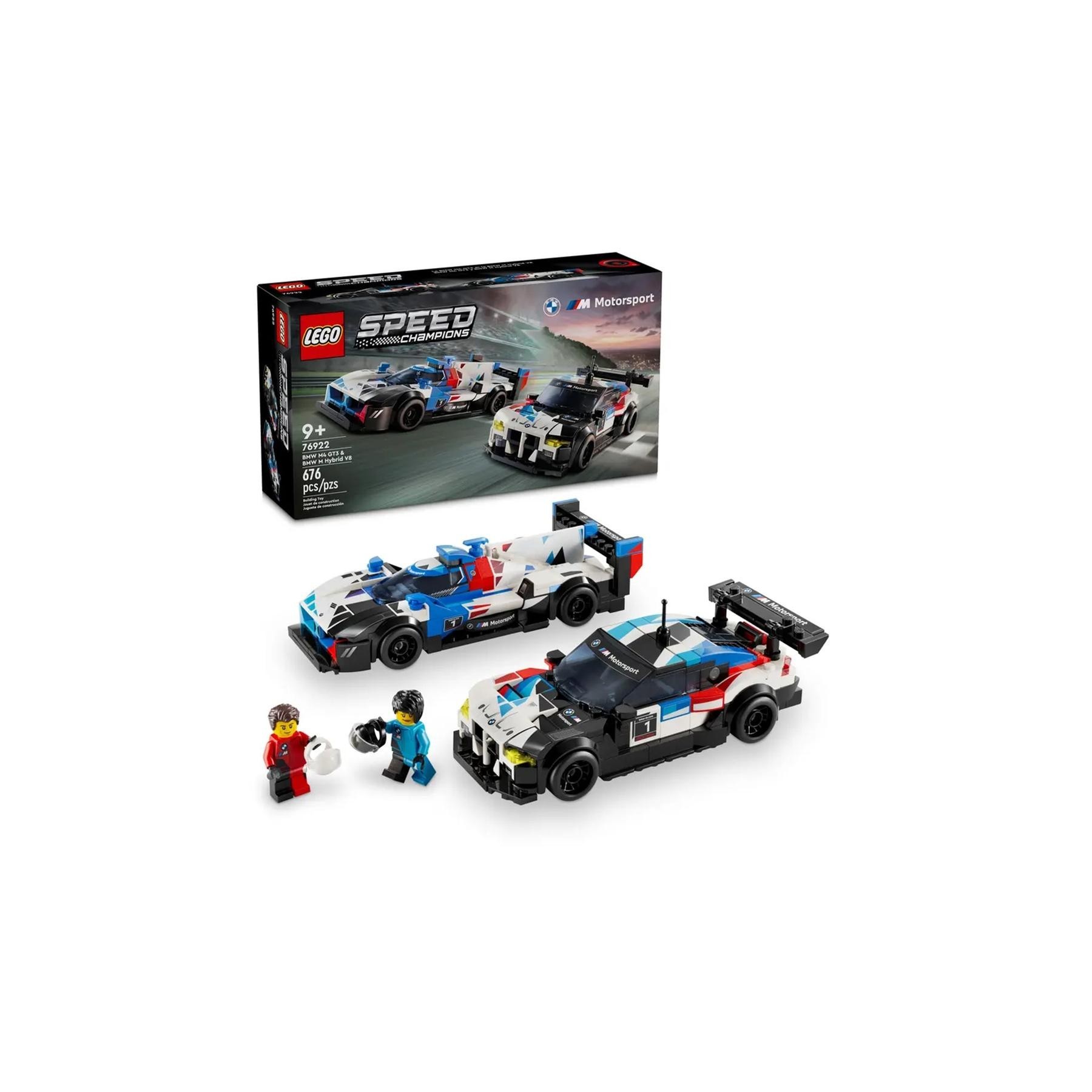 Lego Coche De Carreras Bmw M4 Gt3 Y Bmw M Hybrid V8