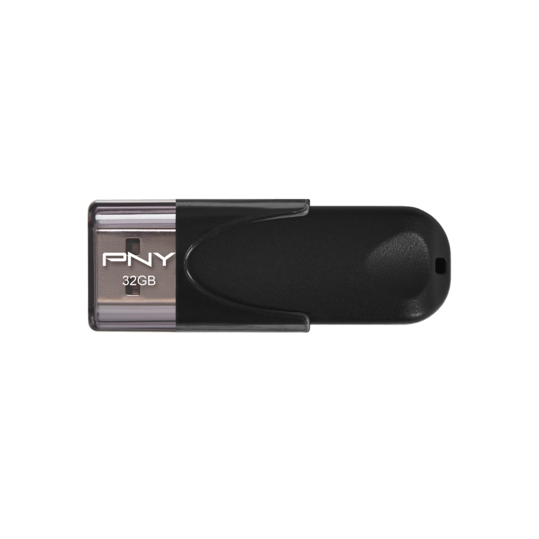 Pny Pen Drive 32Gb Usb 2.0 Attache 4 Black R: 25Mb/S W: 8Mb