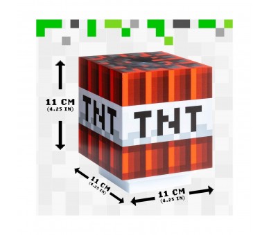Lampara Paladone Minecraft Caja Tnt