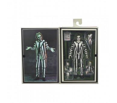 Figura Ultimate Beetlejuice Striped Suit Beetlejuice 18cm