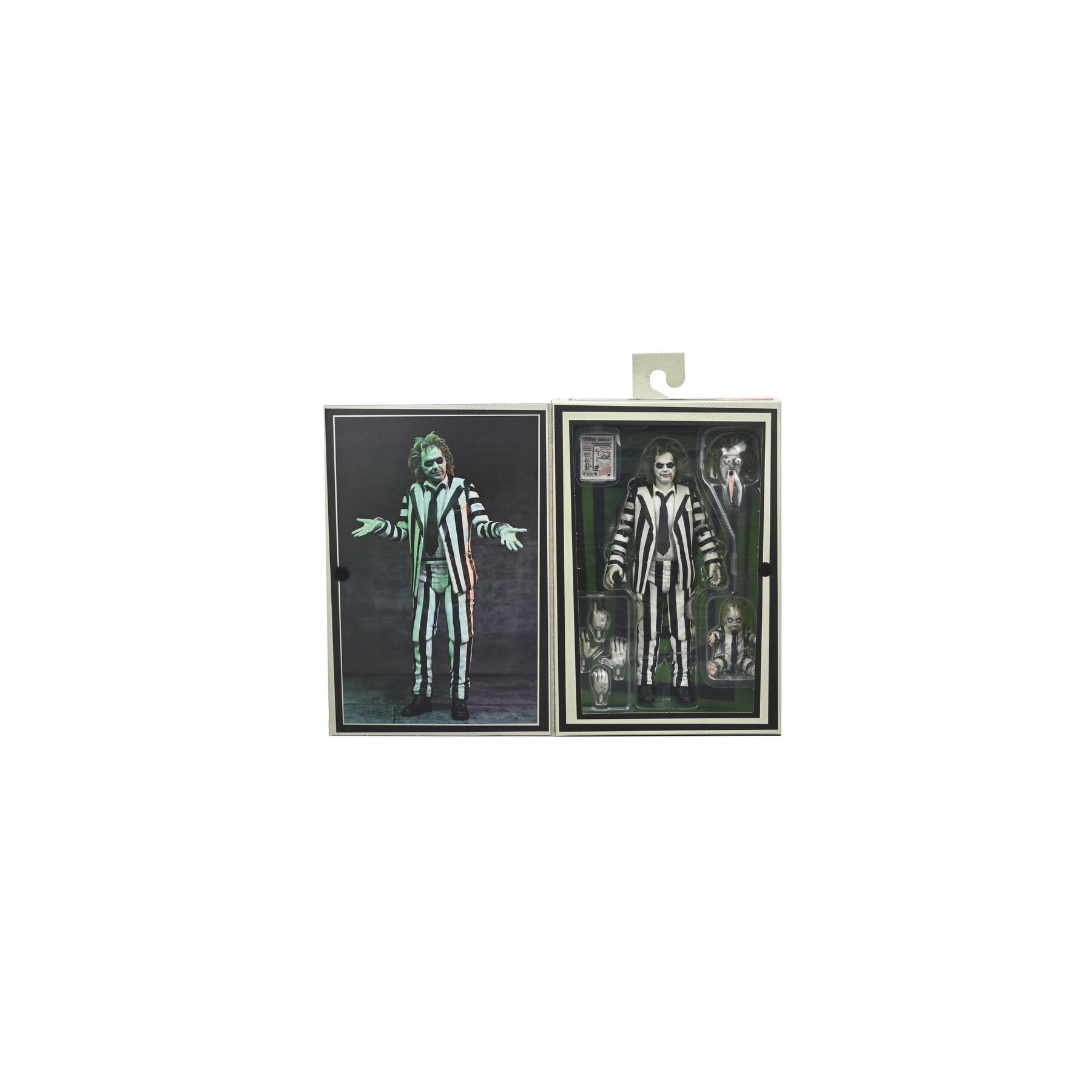 Figura Ultimate Beetlejuice Striped Suit Beetlejuice 18cm