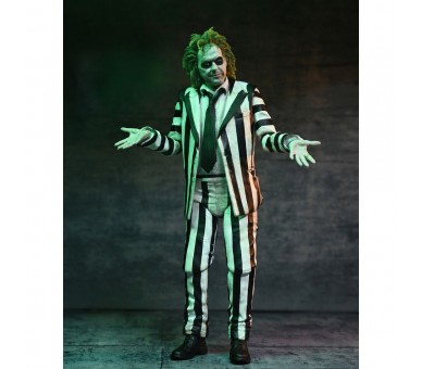 Figura Ultimate Beetlejuice Striped Suit Beetlejuice 18cm