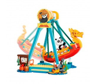 Kit construccion Paseo en Barco Pirata Kung Fu Panda 379pzs