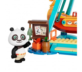 Kit construccion Paseo en Barco Pirata Kung Fu Panda 379pzs