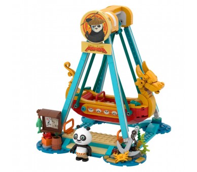 Kit construccion Paseo en Barco Pirata Kung Fu Panda 379pzs