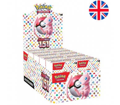 Juego cartas coleccionables 151 Escarlata y Violeta Pokemon ingles