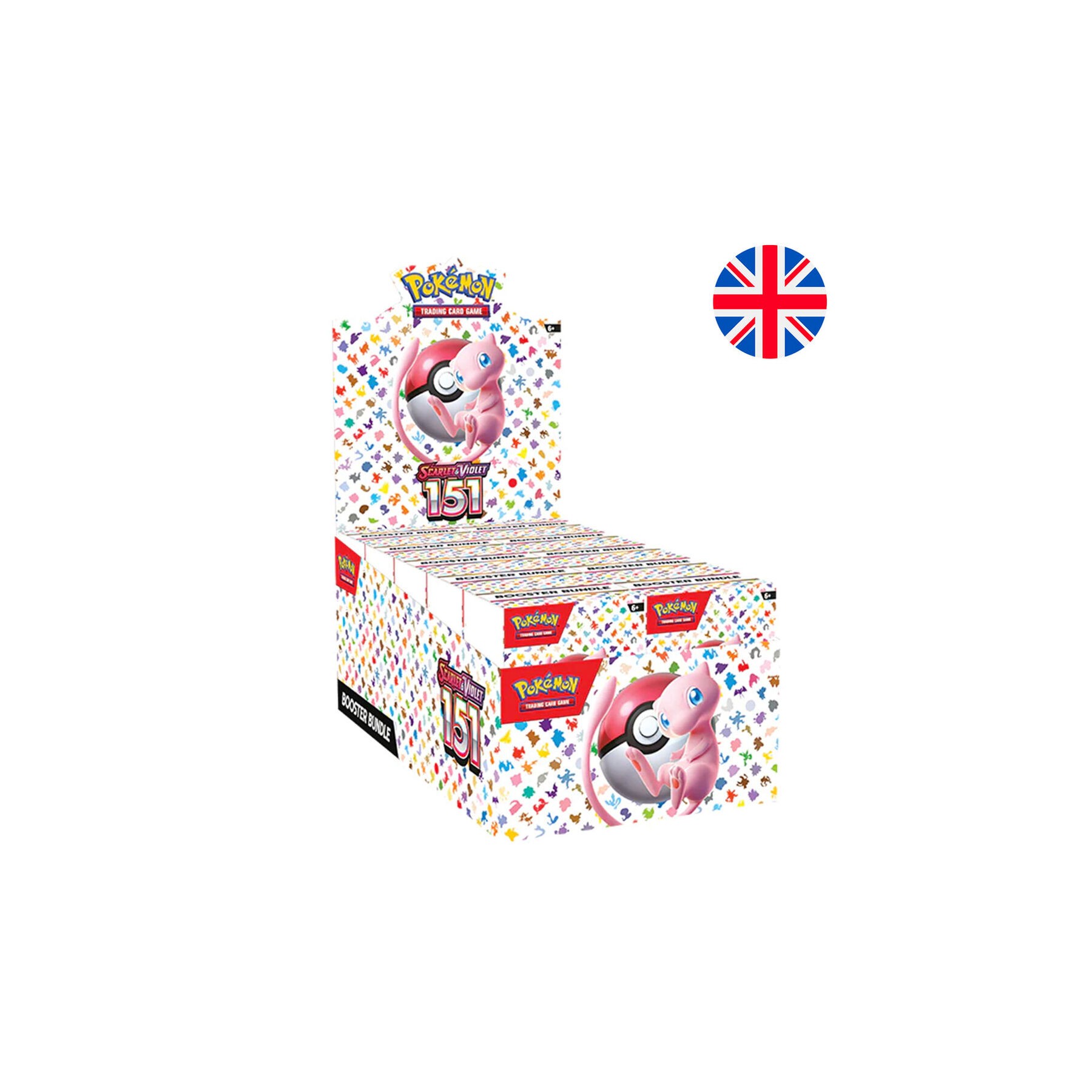 Juego cartas coleccionables 151 Escarlata y Violeta Pokemon ingles