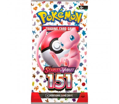 Juego cartas coleccionables 151 Escarlata y Violeta Pokemon ingles