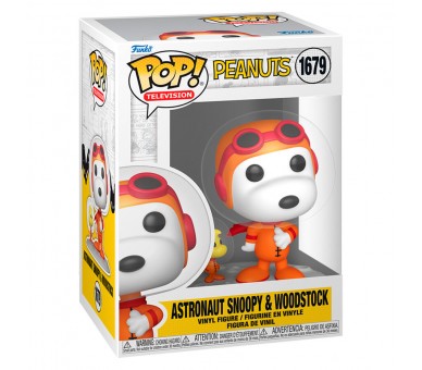 Figura POP Snoopy Astronaut Snoopy & Woodstock
