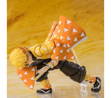 Figura S.H. Figuarts Zenitsu Agatsuma Demon Slayer Kimetsu no Yaiba 14cm