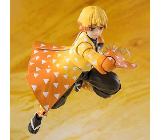 Figura S.H. Figuarts Zenitsu Agatsuma Demon Slayer Kimetsu no Yaiba 14cm