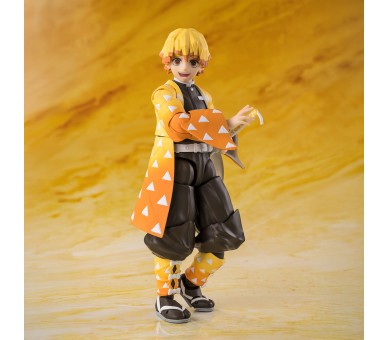 Figura S.H. Figuarts Zenitsu Agatsuma Demon Slayer Kimetsu no Yaiba 14cm