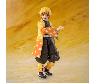 Figura S.H. Figuarts Zenitsu Agatsuma Demon Slayer Kimetsu no Yaiba 14cm
