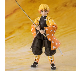 Figura S.H. Figuarts Zenitsu Agatsuma Demon Slayer Kimetsu no Yaiba 14cm