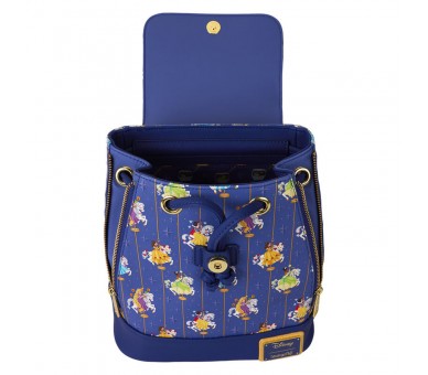 Mochila Carousel Princesas Disney Loungefly 26cm
