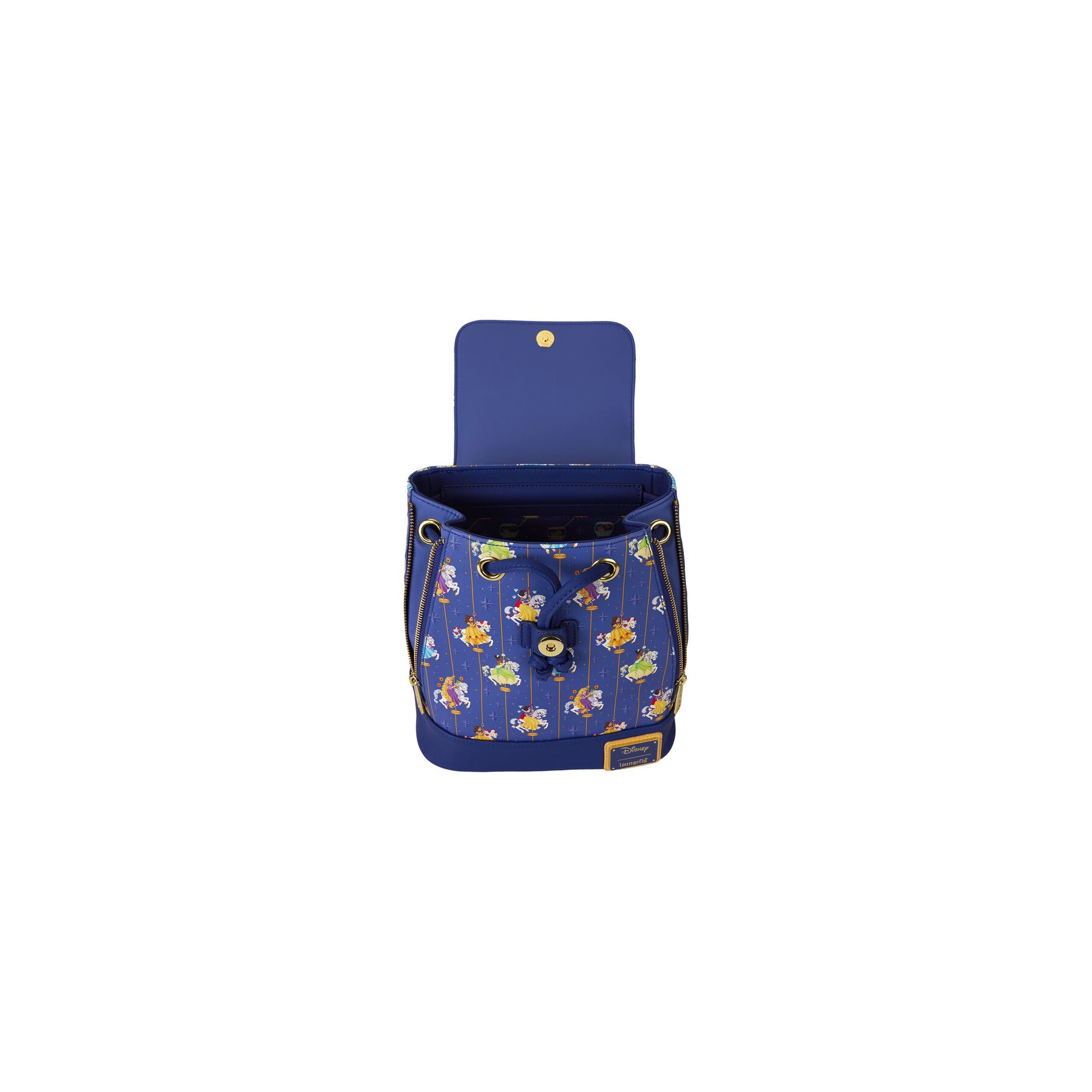 Mochila Carousel Princesas Disney Loungefly 26cm