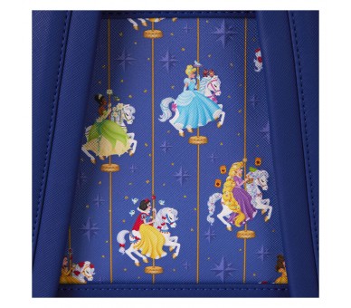 Mochila Carousel Princesas Disney Loungefly 26cm