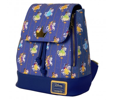 Mochila Carousel Princesas Disney Loungefly 26cm