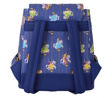 Mochila Carousel Princesas Disney Loungefly 26cm